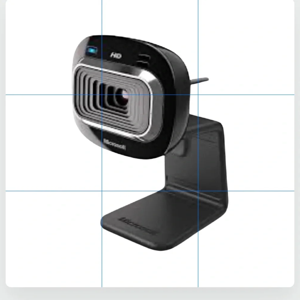USB Web Camera, Microsoft Lifecam HD-3000, HD 720p
